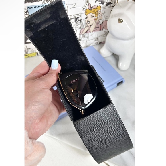 Prada Cat Eye Polarized Sunglasses - Picture 7 of 7